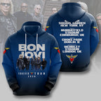Bon Jovi Forever Tour 2026 3D Apparel – HOATT19403