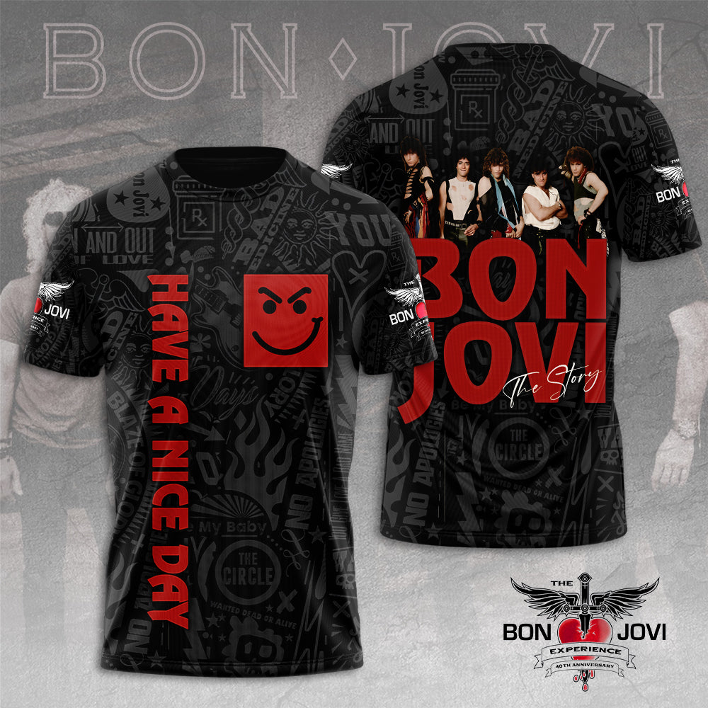 Bon Jovi 3D Apparel – HUANNM 5137