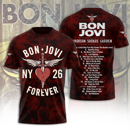 Bon Jovi 3D Apparel – TANTN24197