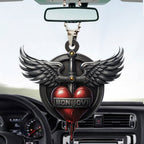 Bon Jovi Custom shape 2-sided Acrylic Car Ornament – TMTHU1827