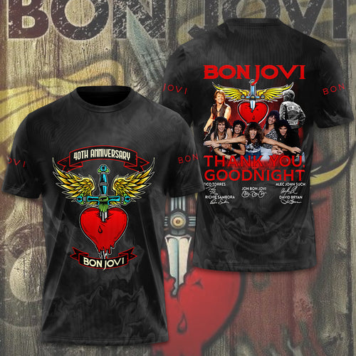 Bon Jovi 3D Apparel – TANTN 6273