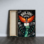 Bon Jovi Tour 2026 Rectangle Canvas With Inner Frame – TANTN24439
