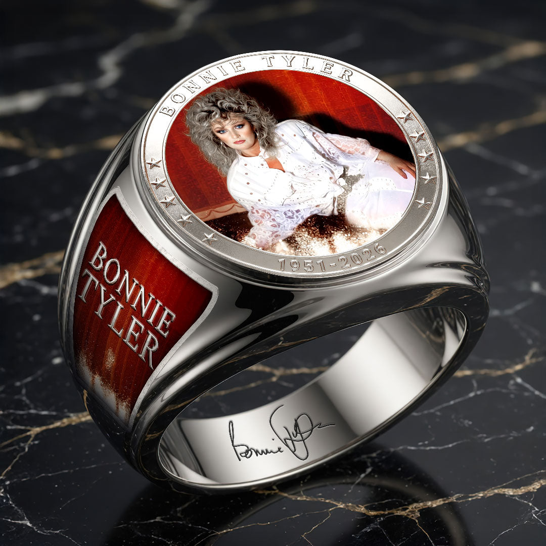 Bonnie Tyler 3D Engraved Ring – HOATT20175
