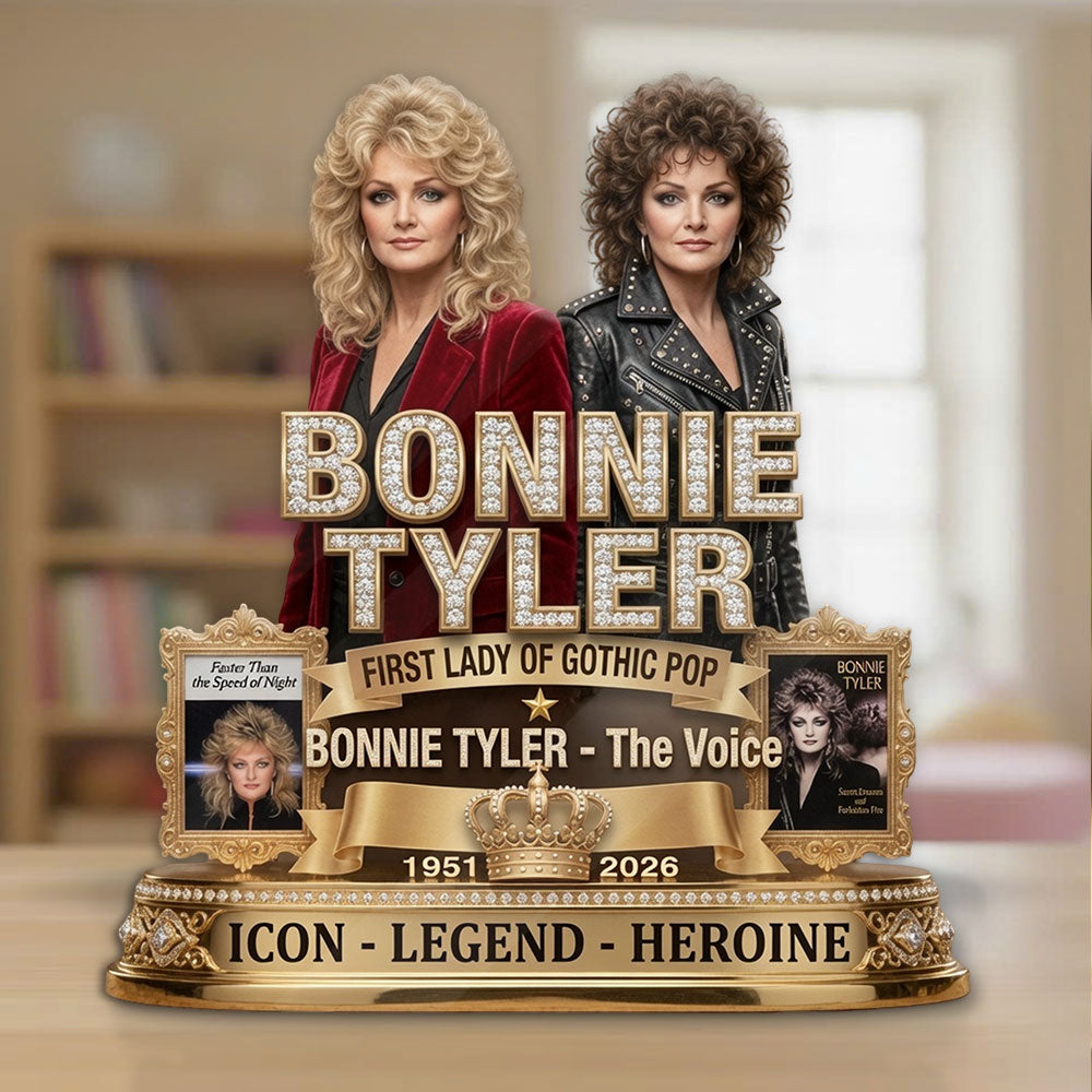 Bonnie Tyler Custom Shape Acrylic Plaque – TMTHU8052