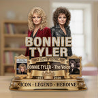 Bonnie Tyler Custom Shape Acrylic Plaque – TMTHU8052