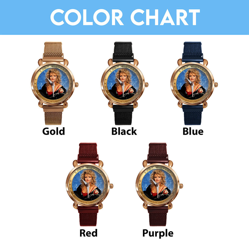 Bonnie Tyler Mesh Strap Quartz Watch – HOATT20236