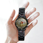 Boston Red Sox 125th Anniversary 2026 Black Stainless Steel Watch – TANTN16068