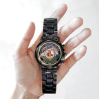 Boston Red Sox 125th Anniversary Black Stainless Steel Watch – MAITM13661