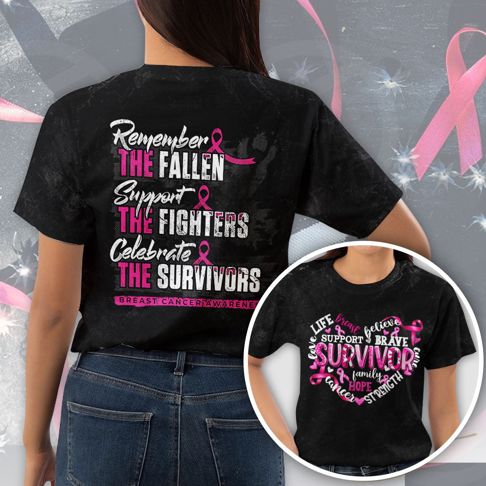 Breast Cancer Awareness 3D Apparel – HOATT 6662