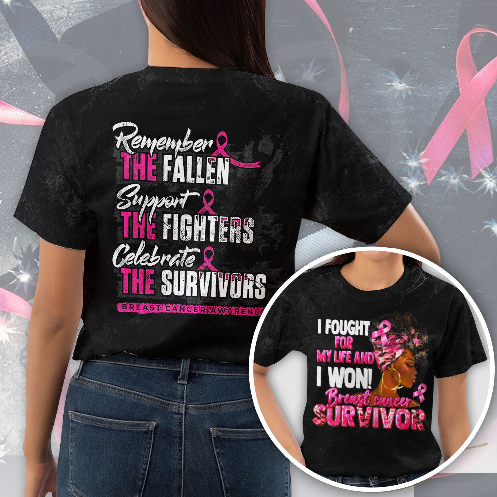 Breast Cancer Awareness 3D Apparel – HOATT 6665