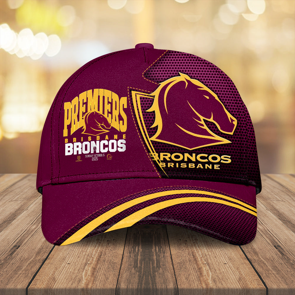 Brisbane Broncos 2025 Premiers Classic Cap – MAITM13268