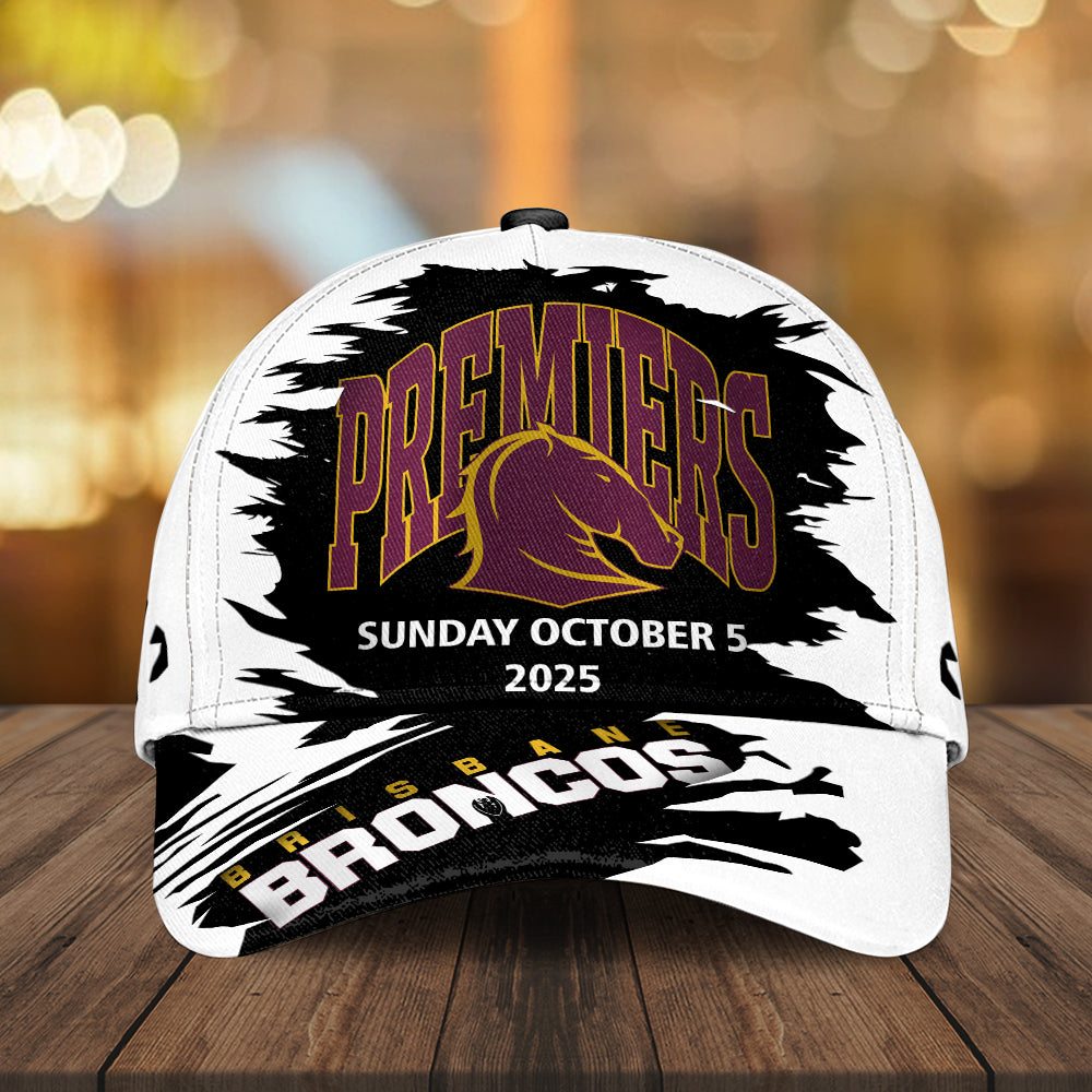 Brisbane Broncos 2025 Premiers Classic Cap – MAITM13274