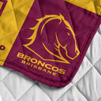 Brisbane Broncos 2025 Premiers Quilt Blanket – MAITM13377