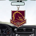 Brisbane Broncos 2025 Premiership Custom Shape 2-sided Acrylic Car Ornament – TANTN17073