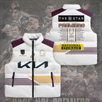Brisbane Broncos 2025 Premiership 3D Sleeveless Down Jacket – TANTN17683
