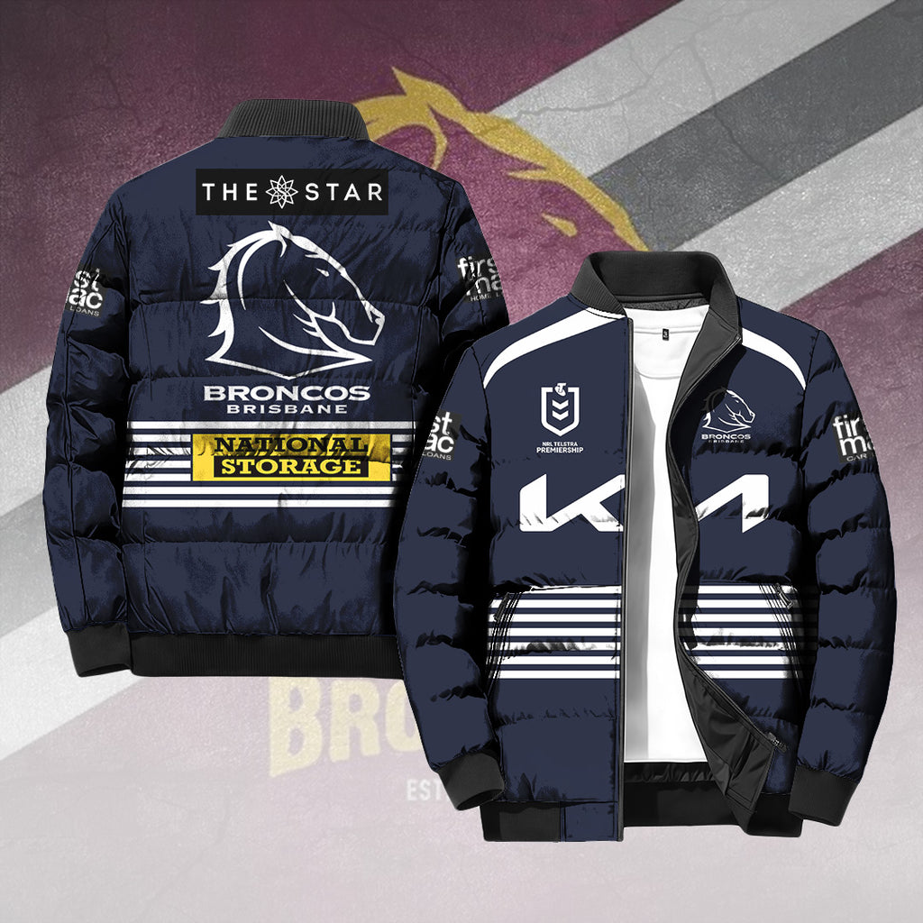 Brisbane Broncos 3D Cotton-Padded Jacket – TANTN19089