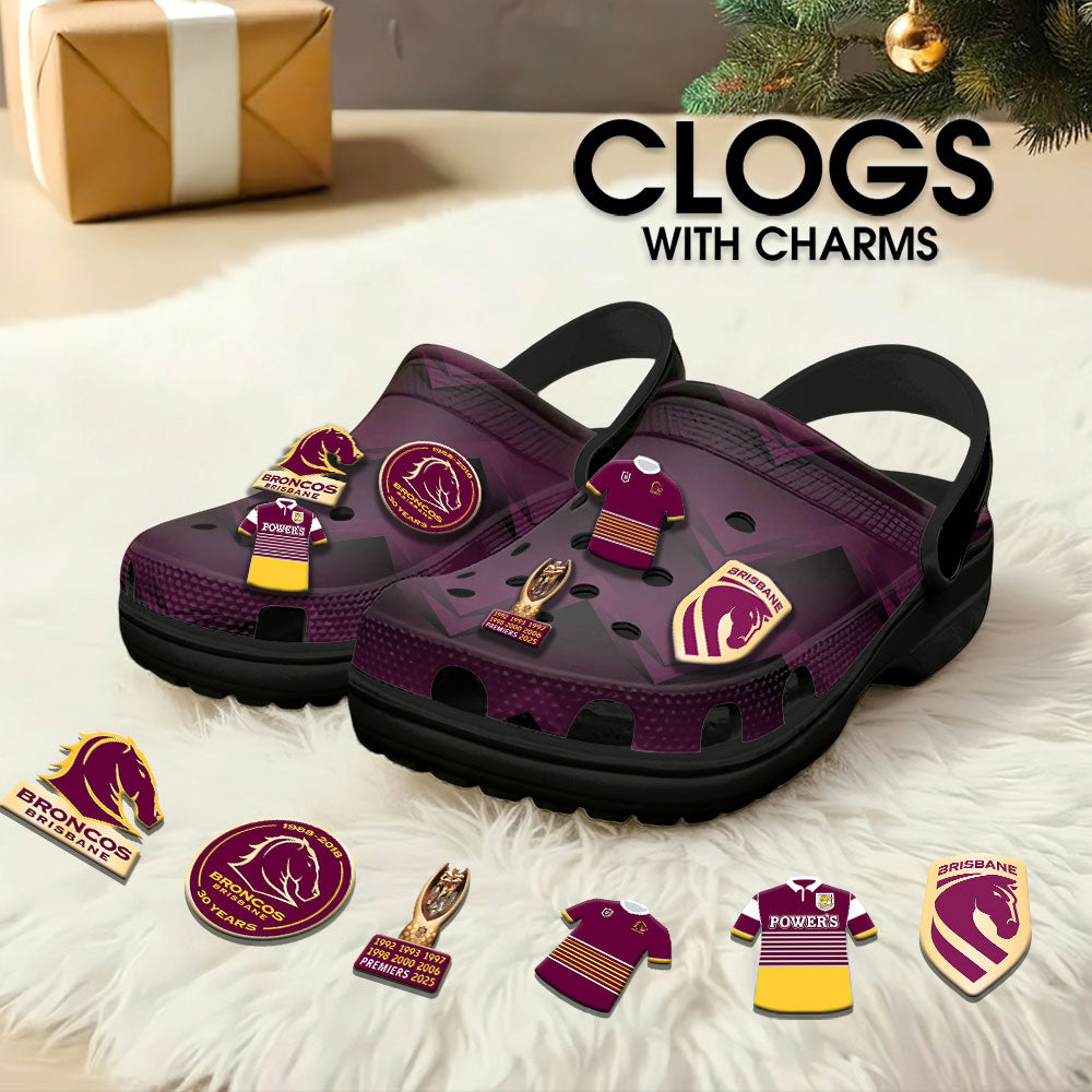 Brisbane Broncos Custom Clogs – TMTHU8024