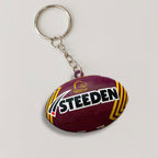 Brisbane Broncos Custom Shape 2-sided Keychain – MAITM13360