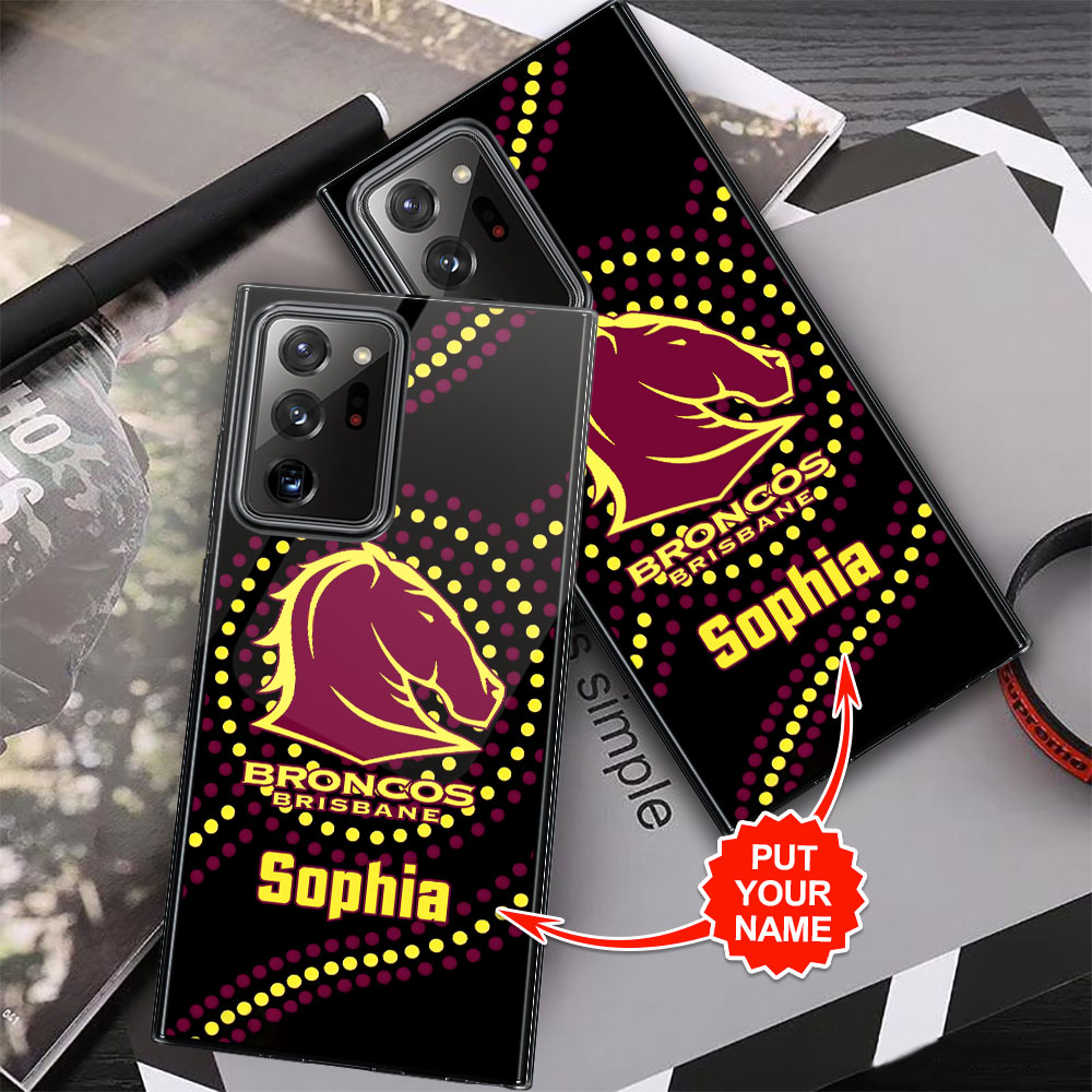Personalized Brisbane Broncos Phone Case – VANDH 3509