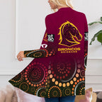 Brisbane Broncos Women's Patch Pocket Cardigan – VANDH 476