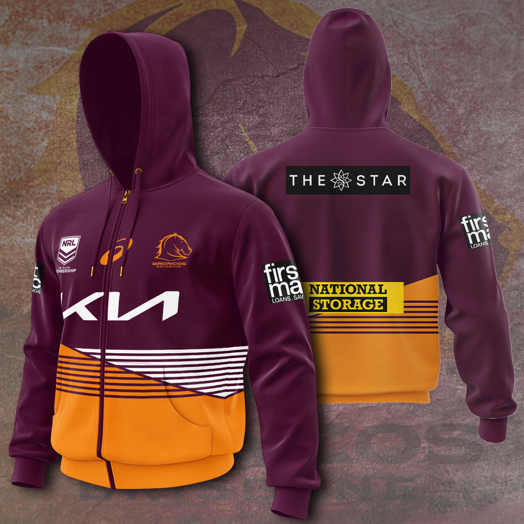 Brisbane Broncos 3D Apparel – VANDH 633
