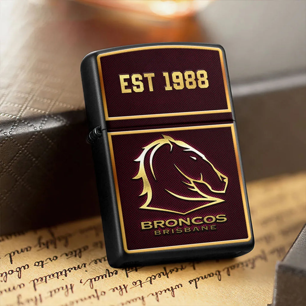 Brisbane Broncos Zippo Lighter Case (No Insert) – HOATT13390