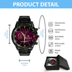 Brisbane Broncos x Rolex Black Stainless Steel Watch – MAITM13198
