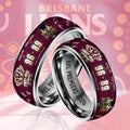 Brisbane Lions 2026 AFL Premiers Custom Alloy Ring – TMTHU9634