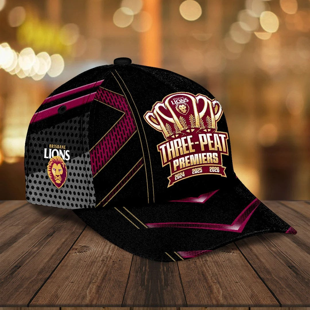 Brisbane Lions 2026 AFL Premiers Classic Cap – HOATT21294