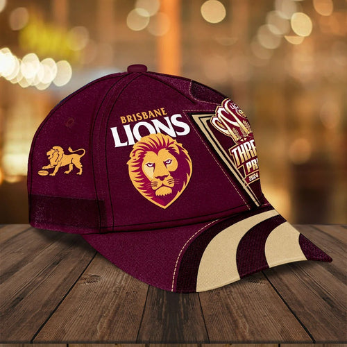 Brisbane Lions 2026 AFL Premiers Classic Cap – HOATT21298
