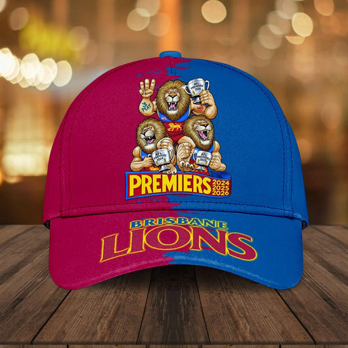 Brisbane Lions 2026 AFL Premiers Classic Cap – HOATT21302