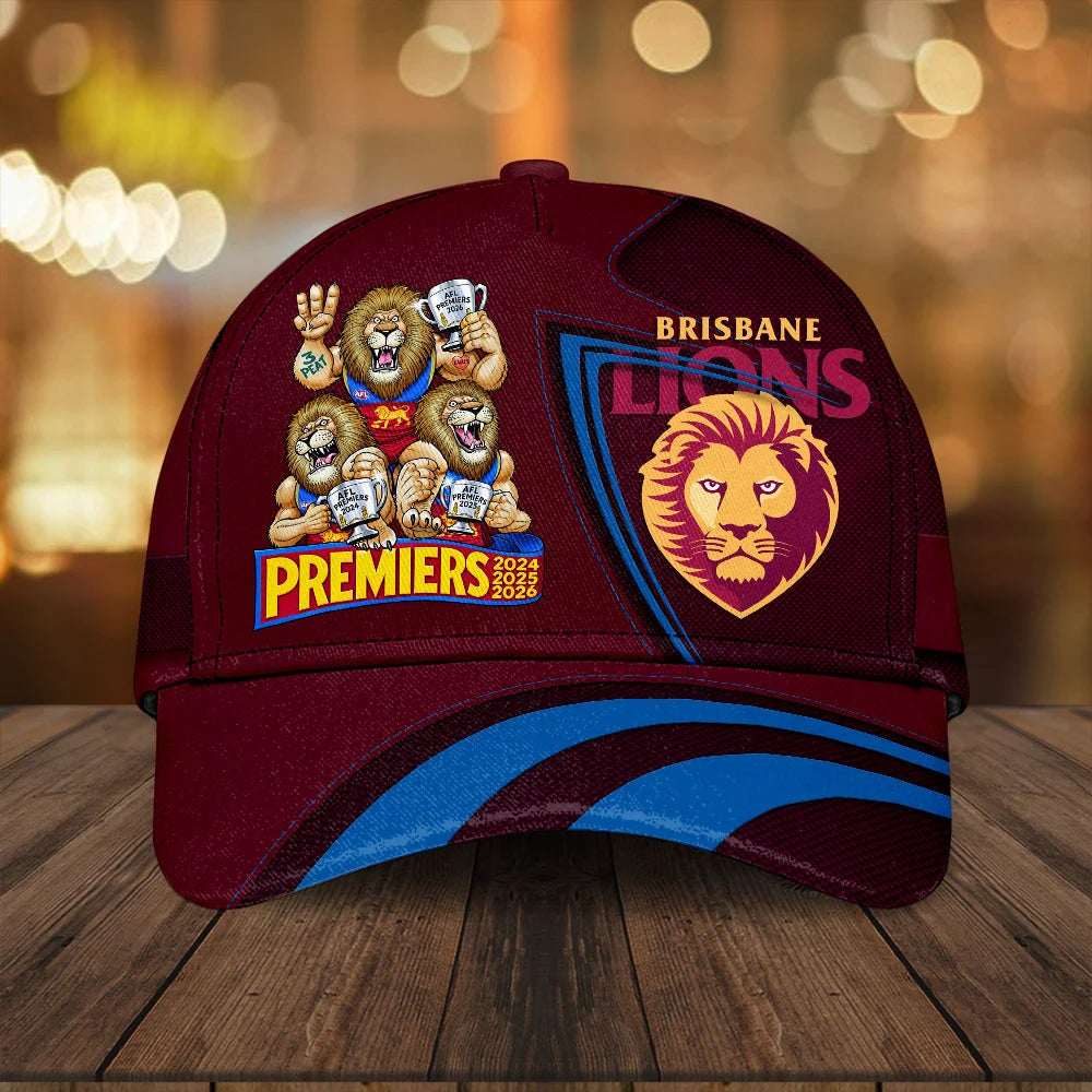 Brisbane Lions 2026 AFL Premiers Classic Cap – HOATT21303