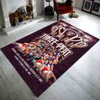 Brisbane Lions 2026 AFL Premiers Rectangular Rug – HOATT21325