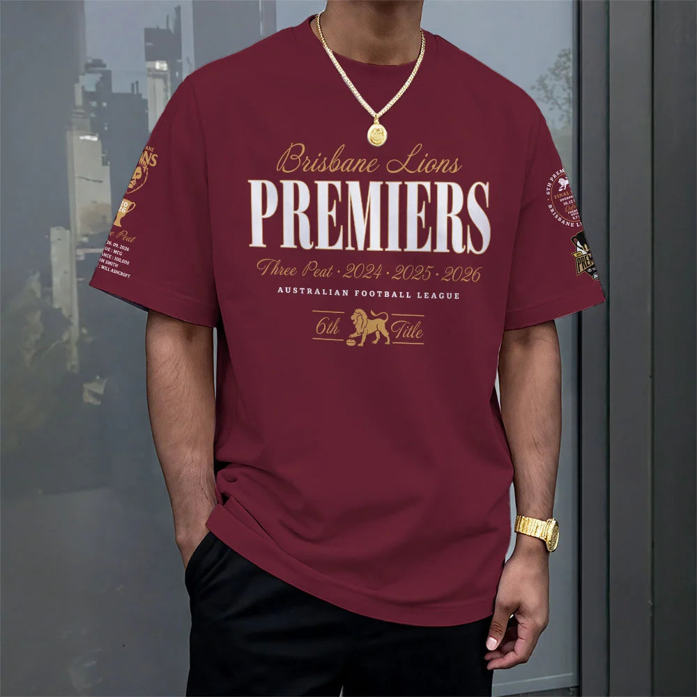 Brisbane Lions 2026 Premiers 3D Apparel – MAITM15271