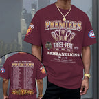 Brisbane Lions 2026 AFL Premiers 3D Apparel – MAITM15273