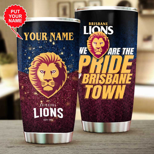 Personalized Brisbane Lions Tumbler Cup – VANDH 3190