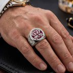 Brisbane Lions Threepeat Premiers 3D Engraved Ring – TMTHU9591