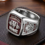 Brisbane Lions Threepeat Premiers 3D Engraved Ring – TMTHU9616