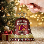 Brisbane Broncos Custom Shape 2-sided Acrylic Ornament – TMTHU1936