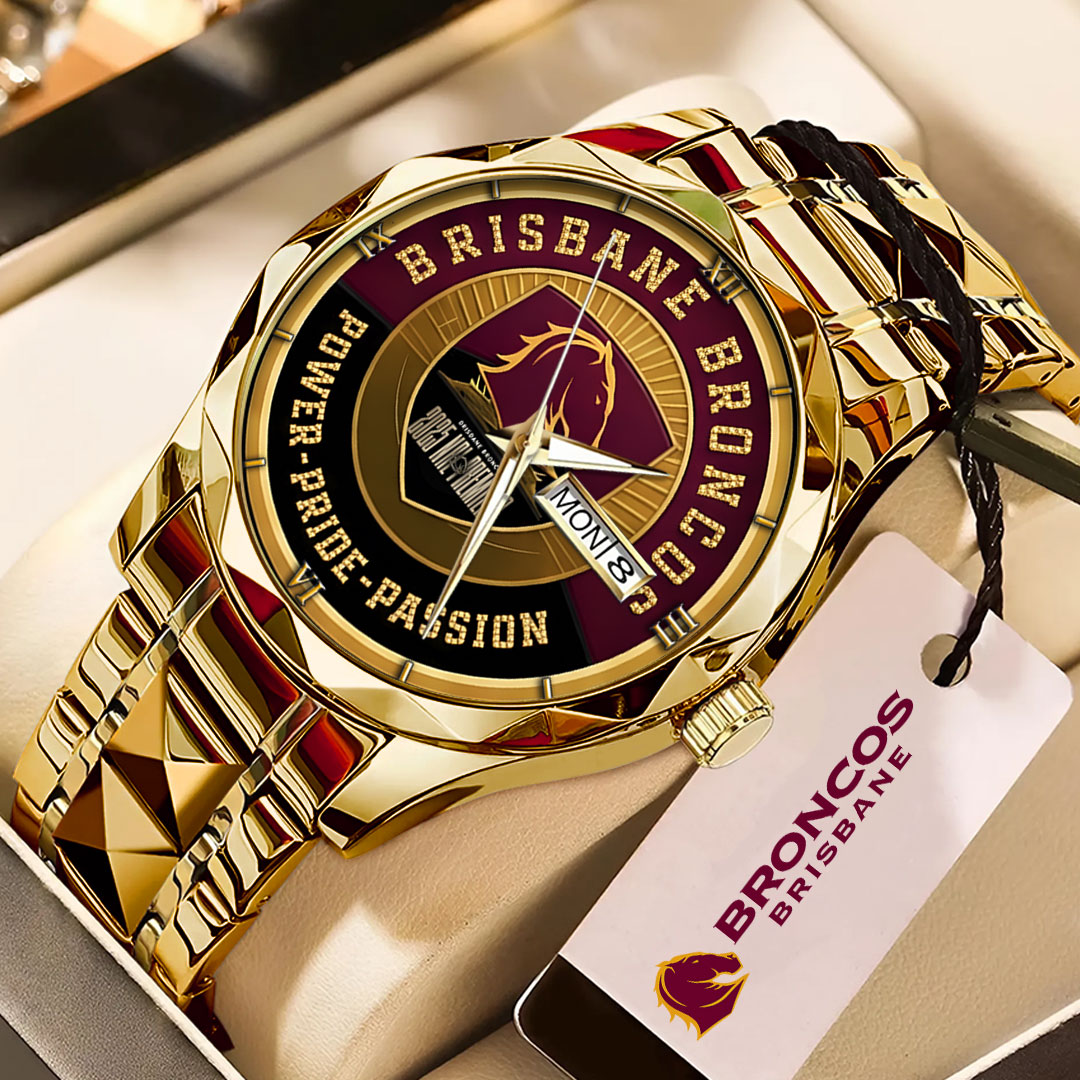 Brisbane Broncos Alloy Luxury Quartz Watch – TMTHU2162