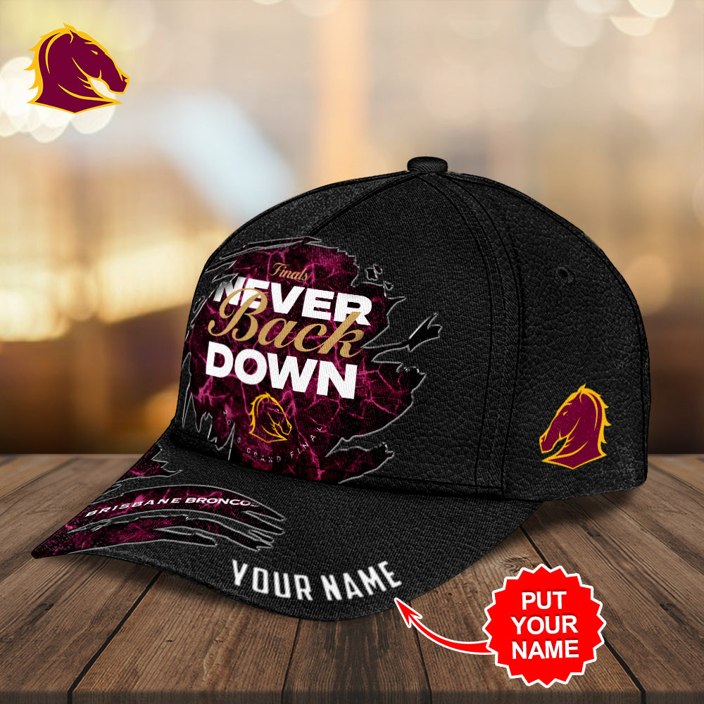 Personalized Brisbane Broncos Classic Cap – TANTN17039