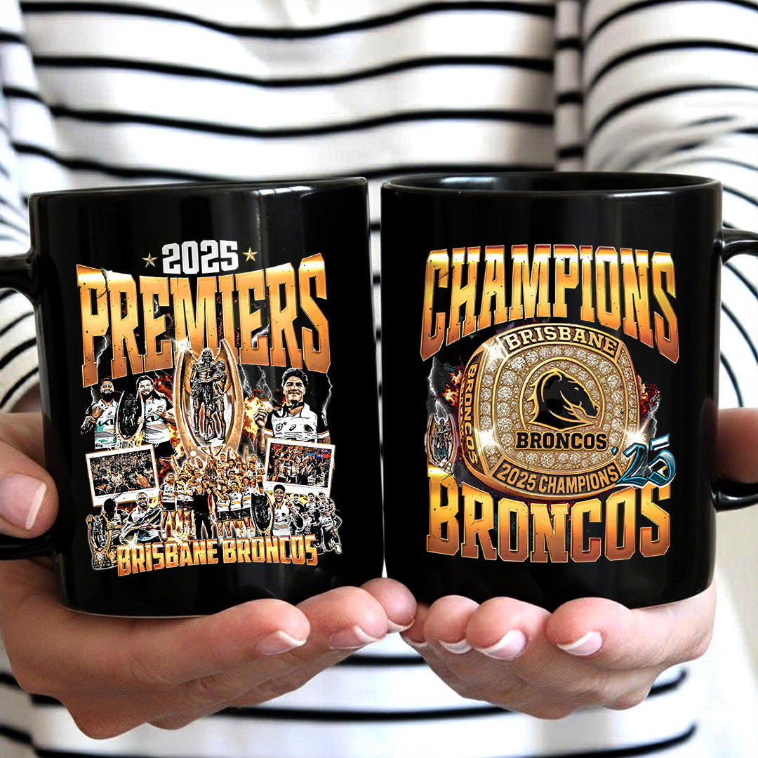 Brisbane Broncos Ceramic Mug – TMTHU2143