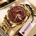 Brisbane Broncos 2025 NRL Premiers Alloy Luxury Quartz Watch – HOATT13944