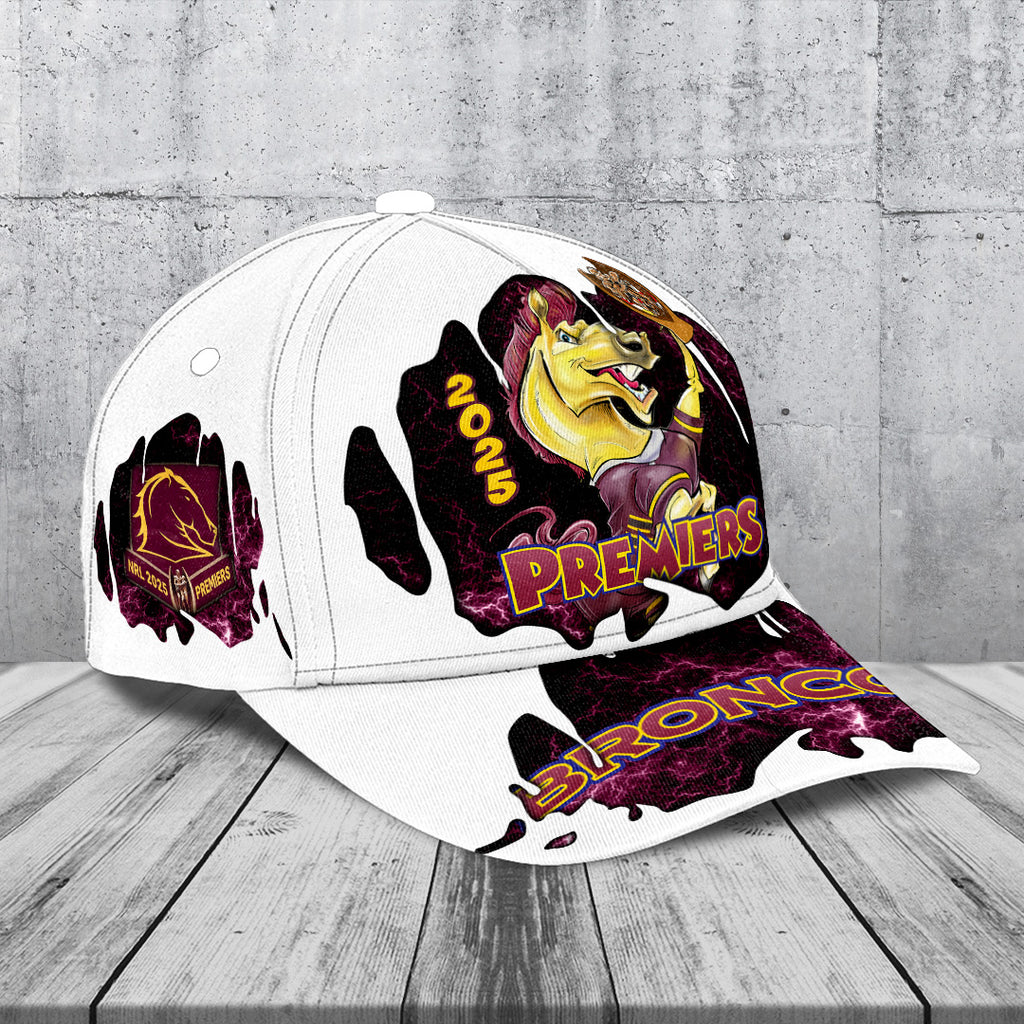 Brisbane Broncos 2025 Premiership Classic Cap – TANTN17290