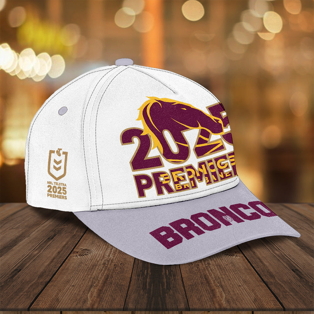 Brisbane Broncos 2025 Premiership Classic Cap – TANTN17295