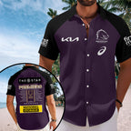 Brisbane Broncos 2025 Premiership Short Sleeve Button-Down Shirt – TANTN17707