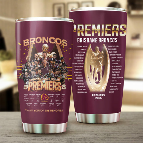 Brisbane Broncos 2025 Premiership Tumbler Cup – TANTN17801