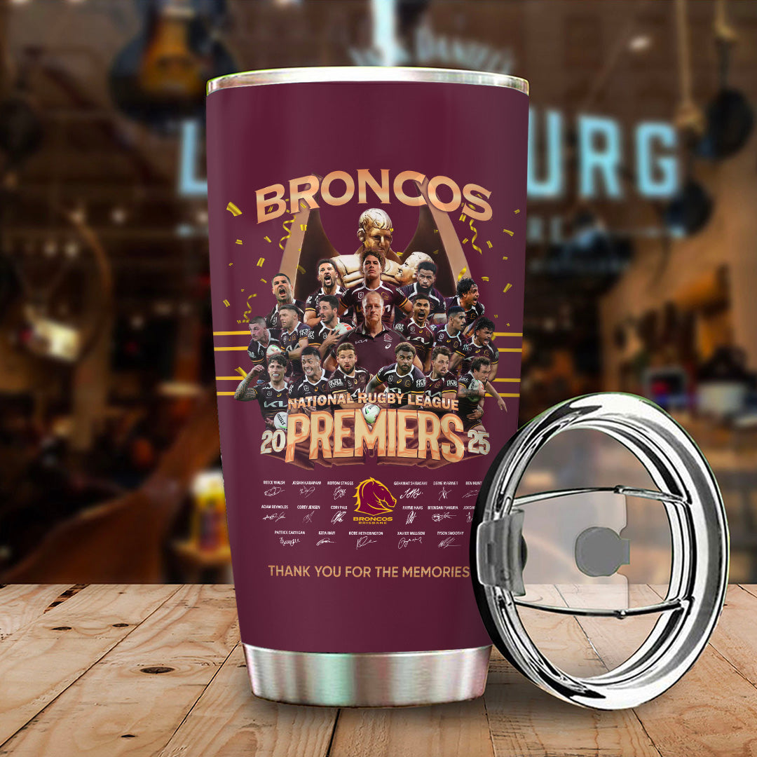 Brisbane Broncos 2025 Premiership Tumbler Cup – TANTN17801