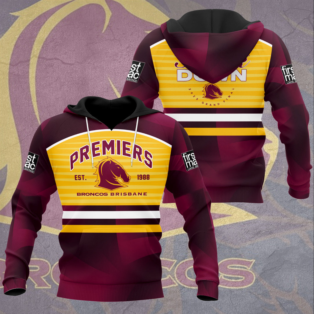 Brisbane Broncos 3D Apparel – GNE4587