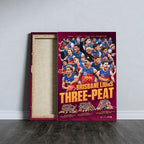 Brisbane Lions 2026 AFL Premiers Canvas With Inner Frame – TANTN25814